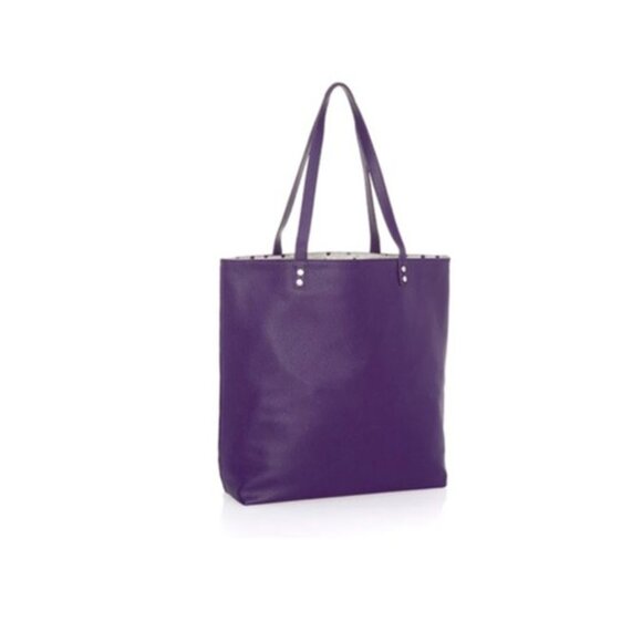 Thirty-One Around Town Tote Posh Purple Pebble - Picture 2 of 8